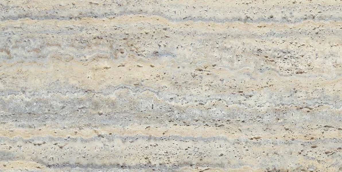 Rome Travertine in Kamu Grey: material texture sample